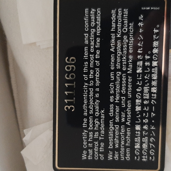 Authentic Vintage CHANEL Lambskin Double Chain Double Medium Flap Bag black/gold - Picture 3 of 16